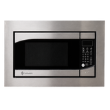 InVision .9 Cu. Ft. RV Microwave with Trim Kit | Stainless Steel | Built-In Microwave | 300-4200