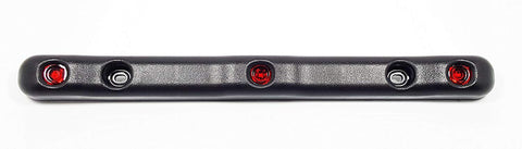 Tri-Bar Red/Red Lens Black Body S50-RRBO-1