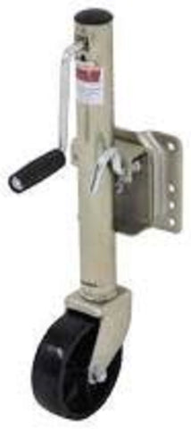 Bolt On Marine Swivel Jack 1000# Capacity 23.25" Zinc MJ-1206B