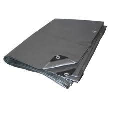 Super Heavy Duty Tarp- Silver 20x40