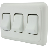PST, 16 Amp @ 125-250 VAC, 3/4 H.P. @ 125-250 VAC, 10 Amp @ 14 V (T), 3 Amp @ 125V(L) UL/CSA/VDE approved
Commonly used for lights, pumps, fans, vents and many other uses in RVs, Buses, Horse Trailer Conversions, Haulers,Travel Trailers, Boats and...