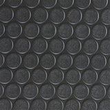 8'2" Wide | Coin Rubber Flooring | Black |