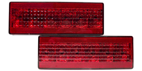 8 Function 8" Box Tail Light Left Side Pig Tail T80-RRLP-1