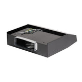 Black 12 Volt Range Hood with Fan and Light