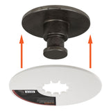Curt 10" Fifth Wheel Lube Plate #16721