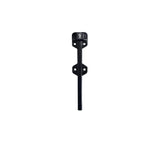 Fender Sidemarker Light w/Wire Guide 4 Hole Black (S90-0000-1 Kit)