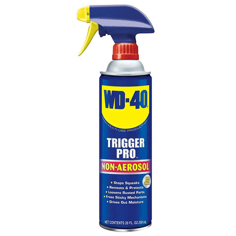 WD-40 Trigger Pro | 20 oz Spray Bottle | Heavy-Duty Industrial Applicator | 49010