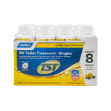 Item #: 41571
The TST Lemon RV Toilet Treatment helps control unwanted odors and break down waste and tissue in your black water holding tank. The easy to use liquid formula contain a special chemical that helps break down waste, and a blend of...