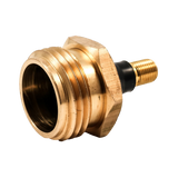 Item #: 36153
Completely clear your water lines with the Camco RV Brass Blow Out Plug. Screw the plug into the city water inlet, open all drains and faucets, attach and activate the air pump until all lines are clear. Patented.

Helps clear the water...