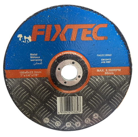 Used to smooth out welds, remove mill scale, rust and their aggressive stock removal.
Size: 7" x 1/4" x 7/8"
Max RPM: 8500
Material: Metal