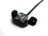 Black Base License Lamp Horizontal Plane Mount (L11-WB00-1)