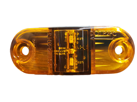Model S170 Amber P2/PC Waterproof Sidemarker Amber Lens 6" Pigtail (S17-AA0P-1)
