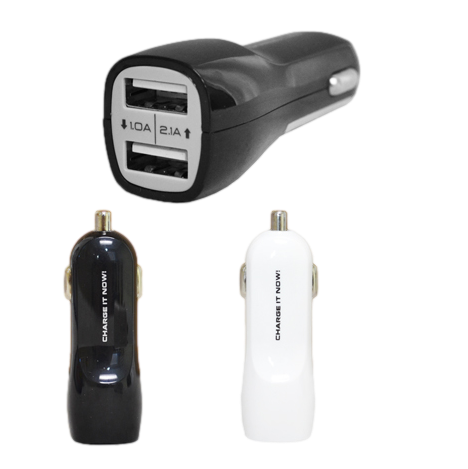 Dual USB Charger Slim 2 Amp