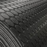 8'2" Wide | Coin Rubber Flooring | Black |