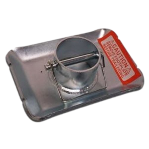 Trailer Jack Foot Pad for use with 2,000 lb. and 5,000 lb. jacks with 2" round leg.
4 1/4" Wide x 6 1/4" Long Provides your trailer jack with a stable foundation to help from sinking.