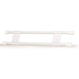 Double Refrigerator Bar White 16" to 28" (44073)