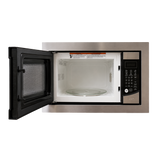 InVision .9 Cu. Ft. RV Microwave with Trim Kit | Stainless Steel | Built-In Microwave | 300-4200