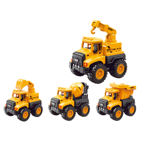 • Friction powered
• Rubber tires
• 3.5" L x 2.5" W x 3.25" H