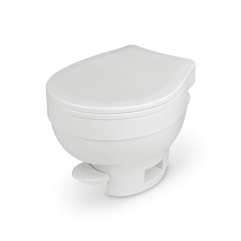 Thetford Aqua-Magic VI Low Profile RV Toilet – White with Foot Pedal Flush (31833)
