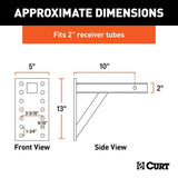 Curt Adjustable Pintle Mount 6-Position #48341