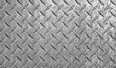 Diamond Plate DP Steel 14Ga Sheet 4' x 8'