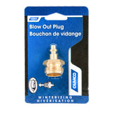 Blow Out Plug - Quick Connect Brass (36143)