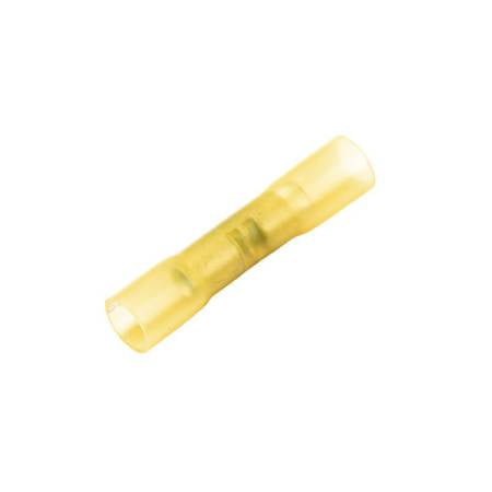 Yellow Heat Shrink Butt Connector 12-10 AWG