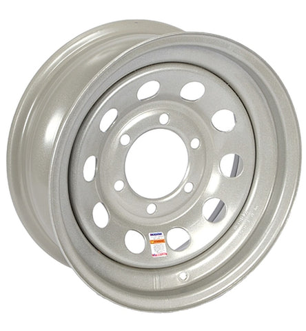 Steel Wheel 15" x 6" 6-5.5 Mod Silver