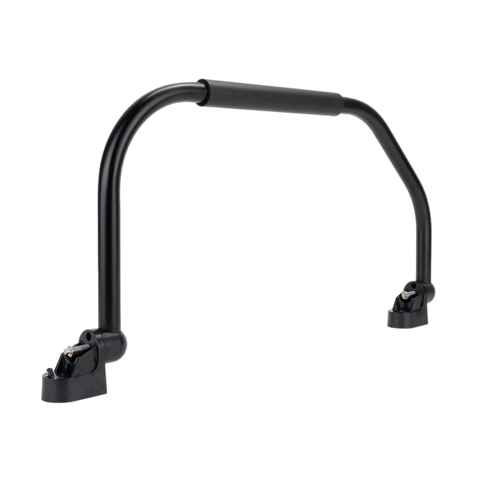 Camco Long Fold-Away Grab Handle | Black | RV Entry Assist Handle | Durable Folding Design | 42175