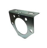 Secure, protect and optimize the use of your electrical connector by mounting it with a CURT connector bracket. This trailer wire connector bracket is designed to hold a 7-way round socket. It features sturdy steel construction with a zinc finish and...