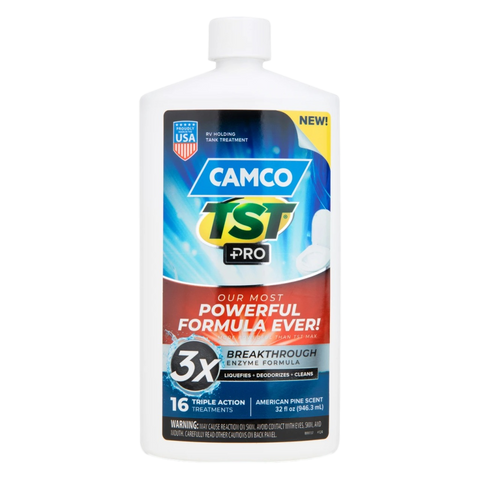 TST PRO RV Holding Tank Treatment Liquid | American Pine Scent | 32 oz Bottle | Odor Control & Waste Breakdown | 41771