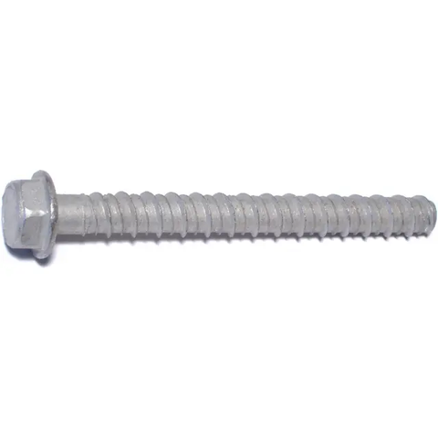 1/2" x 5" Zinc Plated Hex Washer Head LDT Tapcon Masonry Screw (06775)