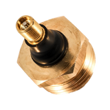Item #: 36153
Completely clear your water lines with the Camco RV Brass Blow Out Plug. Screw the plug into the city water inlet, open all drains and faucets, attach and activate the air pump until all lines are clear. Patented.

Helps clear the water...