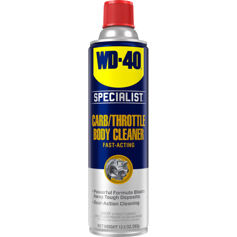WD-40 Specialist | Carb & Throttle Body Cleaner | 13.5 oz Aerosol | 30013