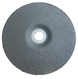 Used to smooth out welds, remove mill scale, rust and their aggressive stock removal.
Size: 7" x 1/4" x 7/8"
Max RPM: 8500
Material: Metal