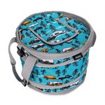 Camco's Life is Better at the Campsite Pop-Up Cooler is a lightweight, convenient cooler that expands for use and collapses flat for convenient storage.
