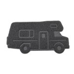 Camco's stylish Life Is Better at the Campsite scrub rug is great for your home, the outdoors, under a pet bowl or even camping.
