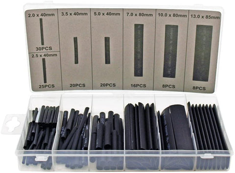127pc Heat Shrink Wire Wrap Assortment  CZWR127