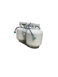 Includes:

Regulator
2 Hoses
2 - 20# Propane Tanks
Tray with Rod and Wingnut