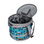 Camco's Life is Better at the Campsite Pop-Up Cooler is a lightweight, convenient cooler that expands for use and collapses flat for convenient storage.