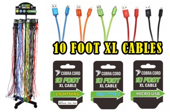 10 Foot XL Micro USB Cable