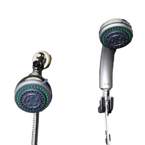 Centurion CSH001 Shower Head / Handheld Shower Combo &ndash; 5 Settings, Chrome Finish, Extra Long 59&rdquo; Hose